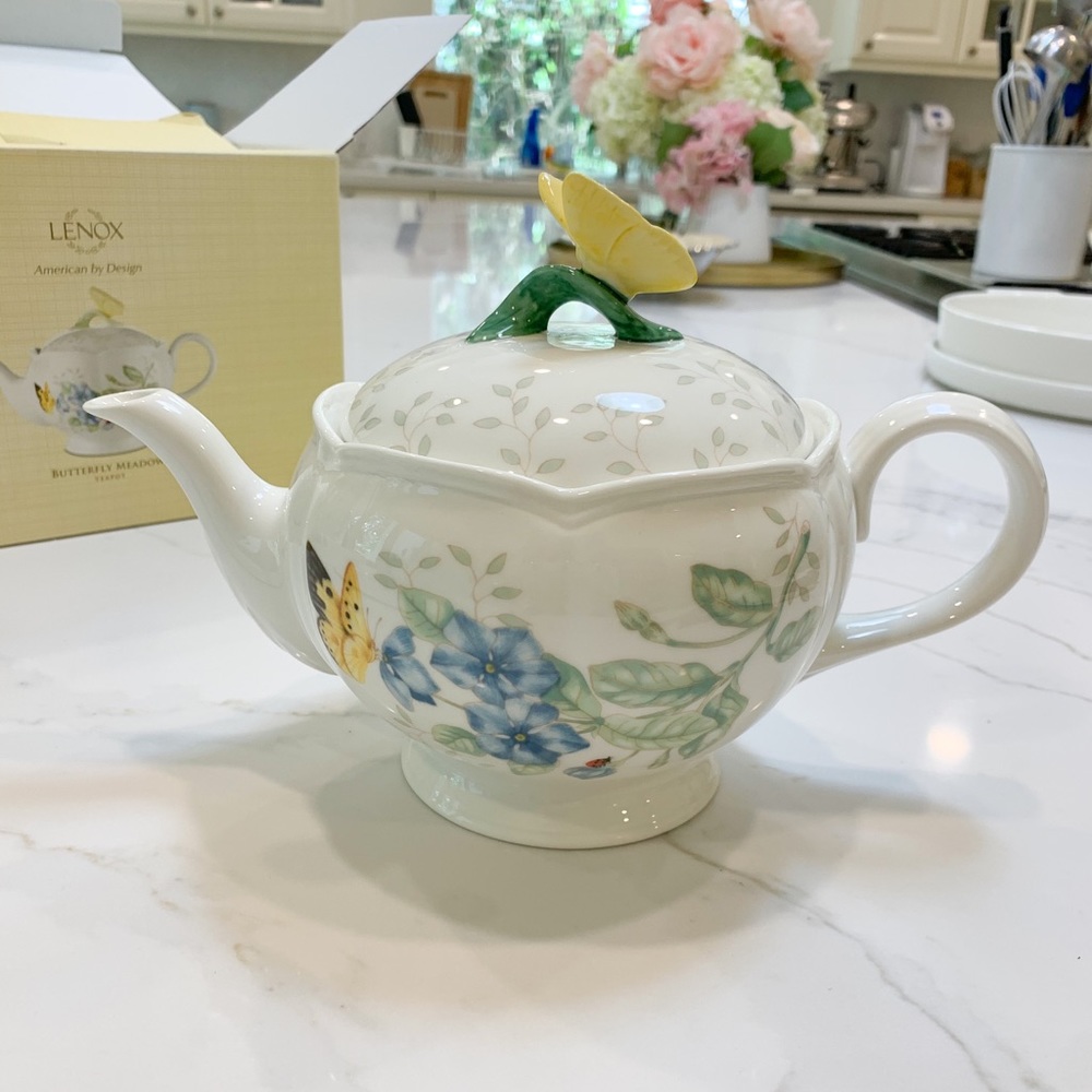 Lenox Butterfly Meadow Tea Pot